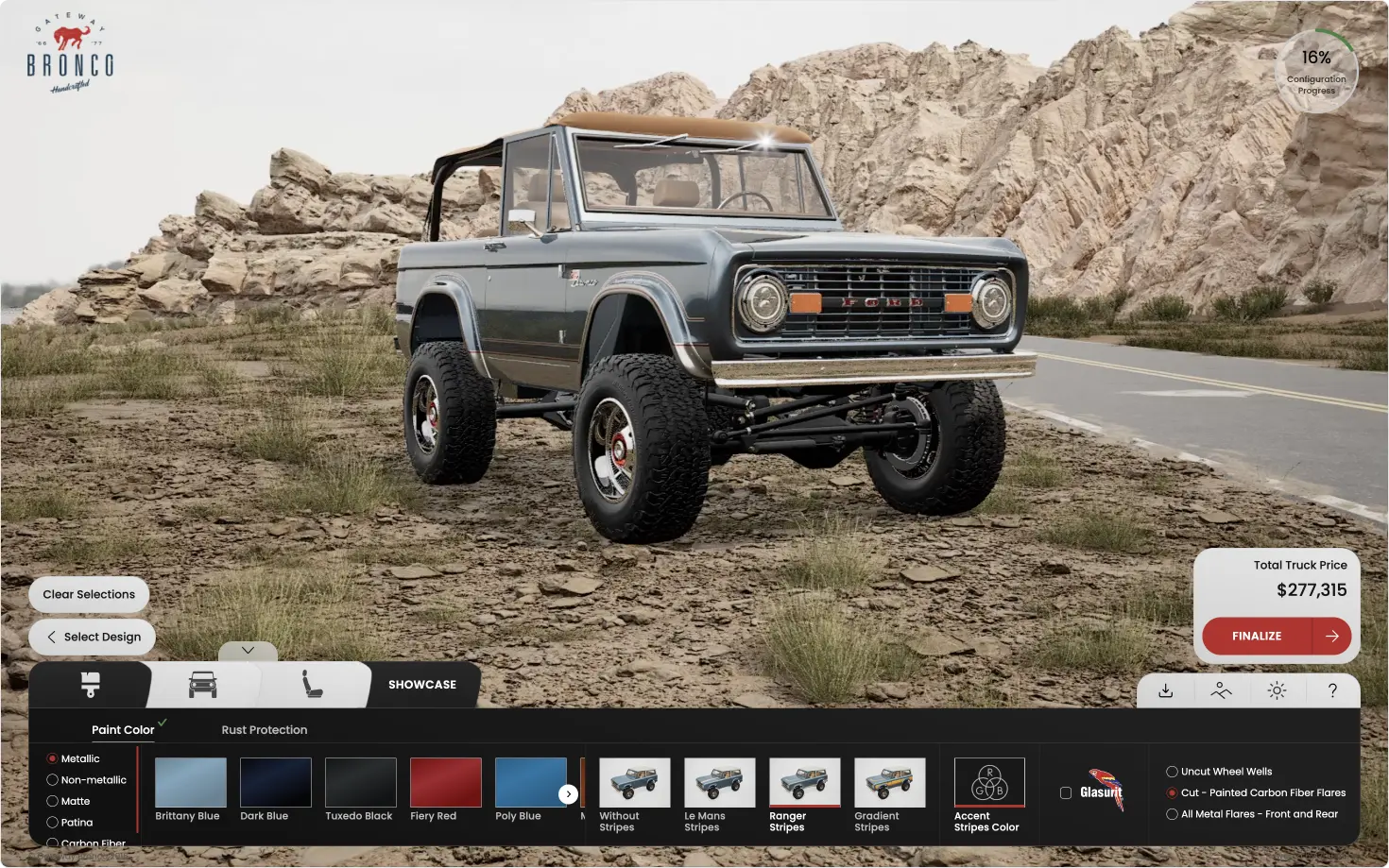 3D car configurator