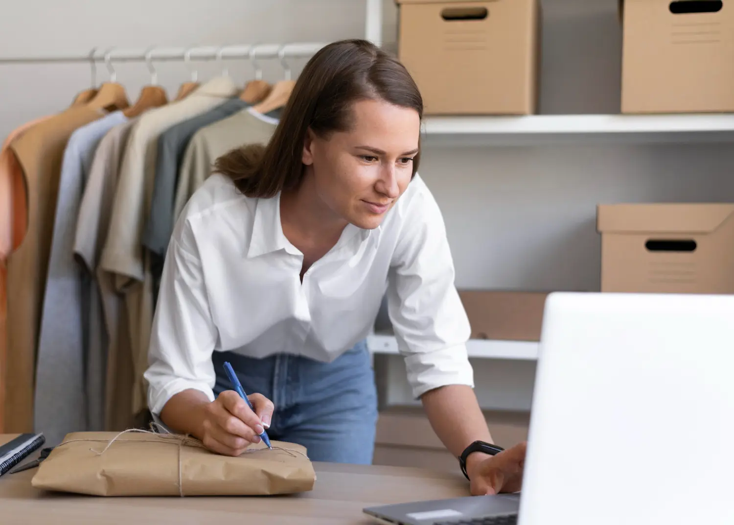 Processing online store orders