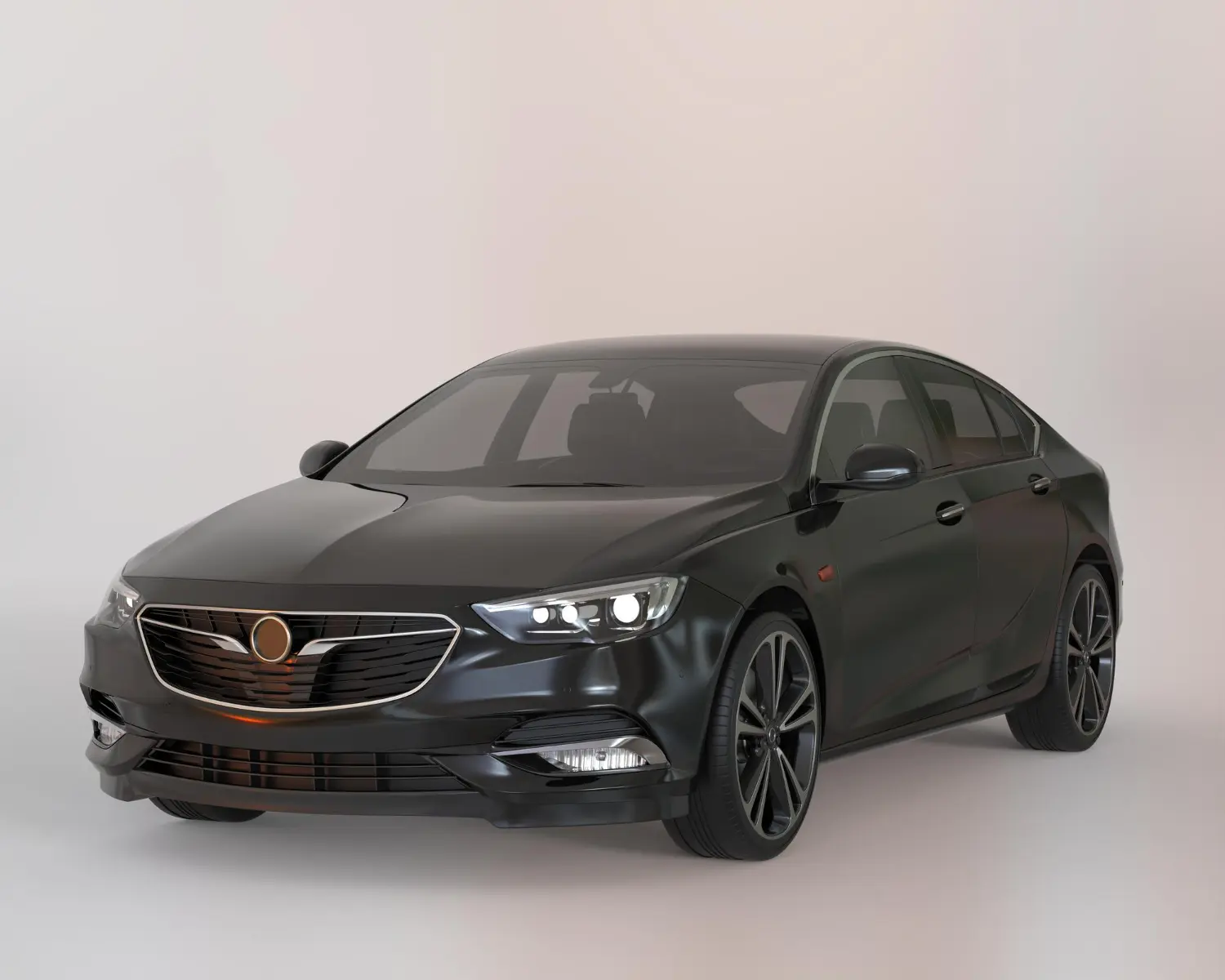 3D car rendering