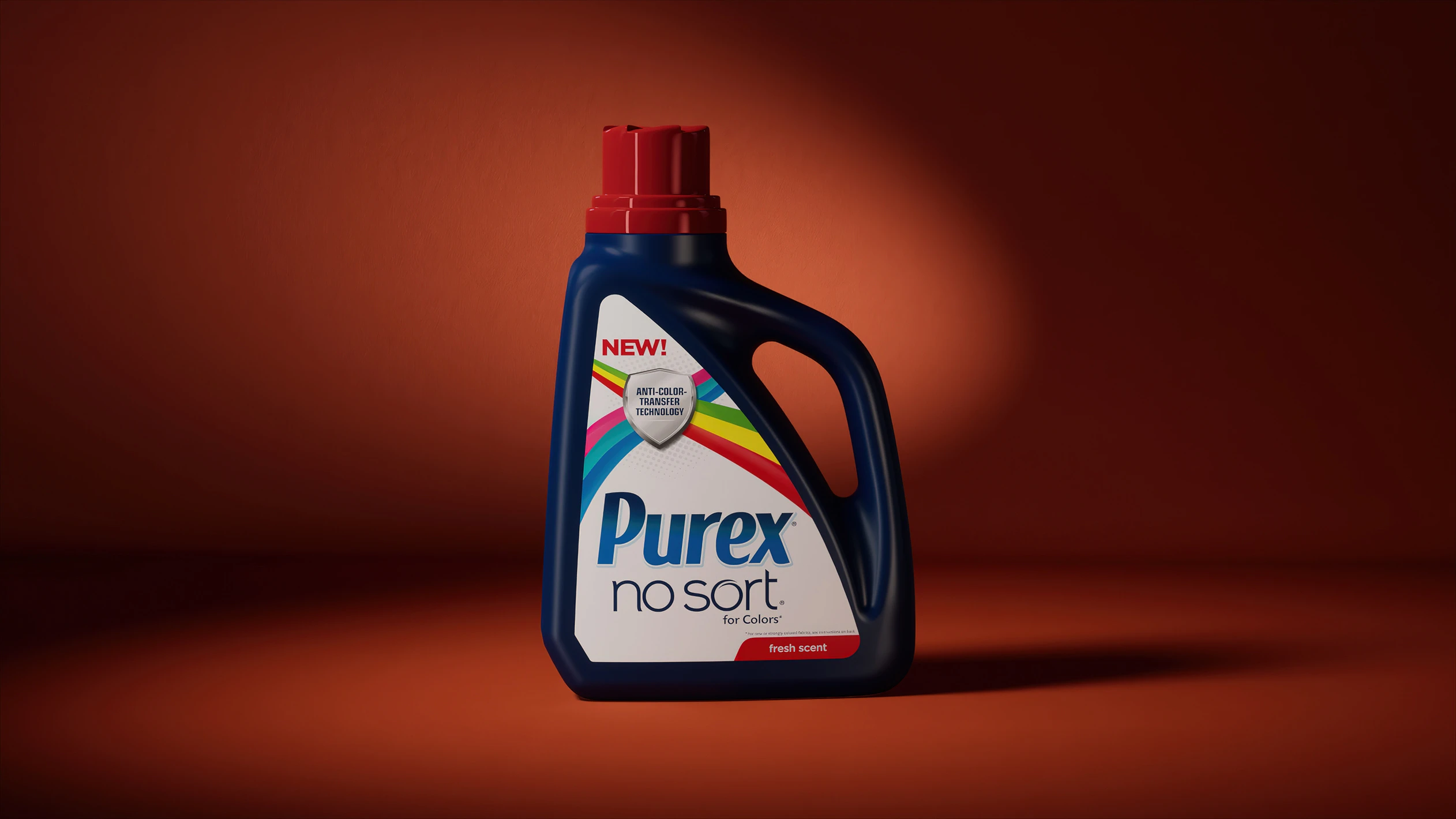 3D model of a Purex detergent bottle